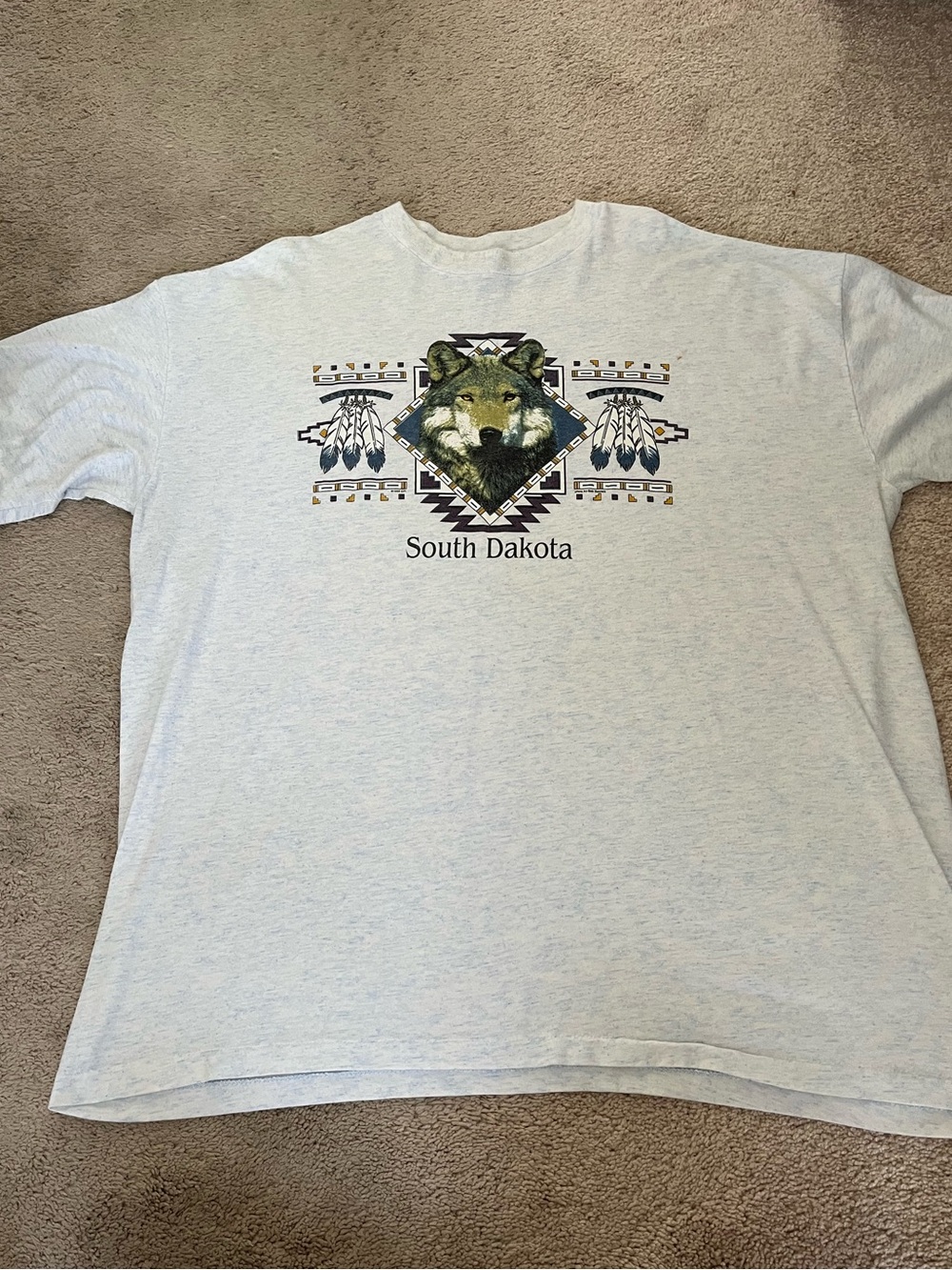 Vintage Men’s Single Stitch South Dakota Short Sleeve Tshirt